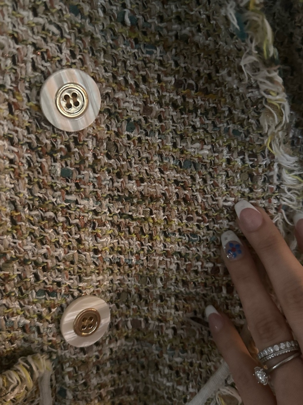 VERONICA BEARD THERON TWEED BLAZER - Picture 3 of 6